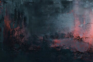 
A dark, textured background with subtle red hues, perfect for creating an eerie atmosphere in horror or thriller films. 