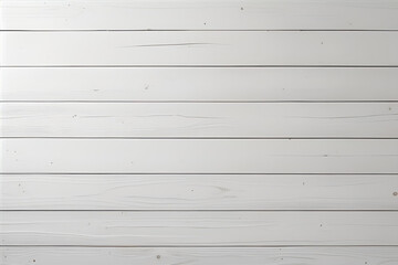 Fototapeta premium A clean white wooden surface with horizontal boards