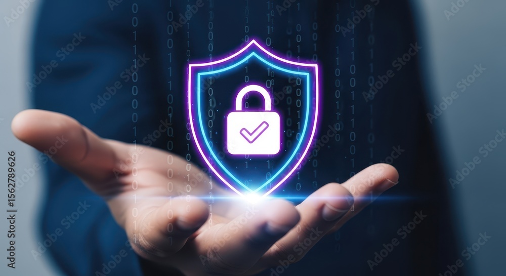 Aufkleber data security and protection ensuring digital safety with advanced encryption