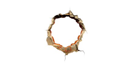 A Hole in the Wall: Architectural Ruin Fragment