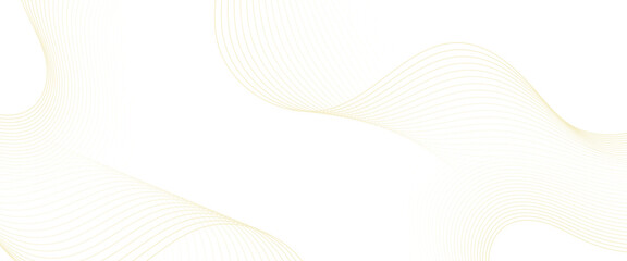 Vector flowing particles curve lines element wave with future technology concept