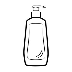 Shampoo bottle icon