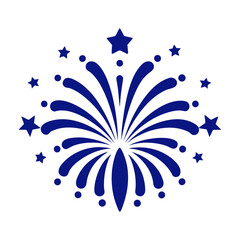 Firework vector graphic and icon design