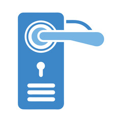 Door handle tag icon