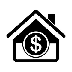 Home dollar icon