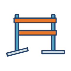  Effective Plyometric Hurdle for Agility and Speed Training. Design of Fitness and Gym Icons.