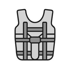 Adjustable Professional Sprint Resistance Gear for Effectiveness. Design of Fitness and Gym Icons.