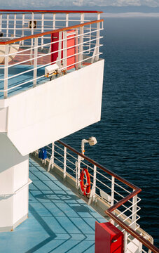 Upper Deck of Cruise Ship 