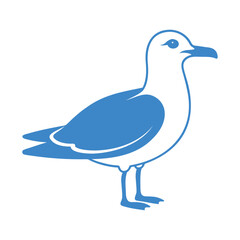 Seagull bird icon