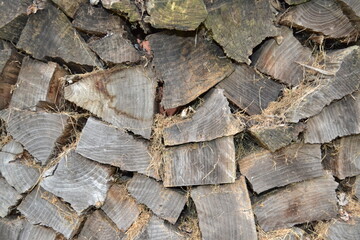fire wood stack