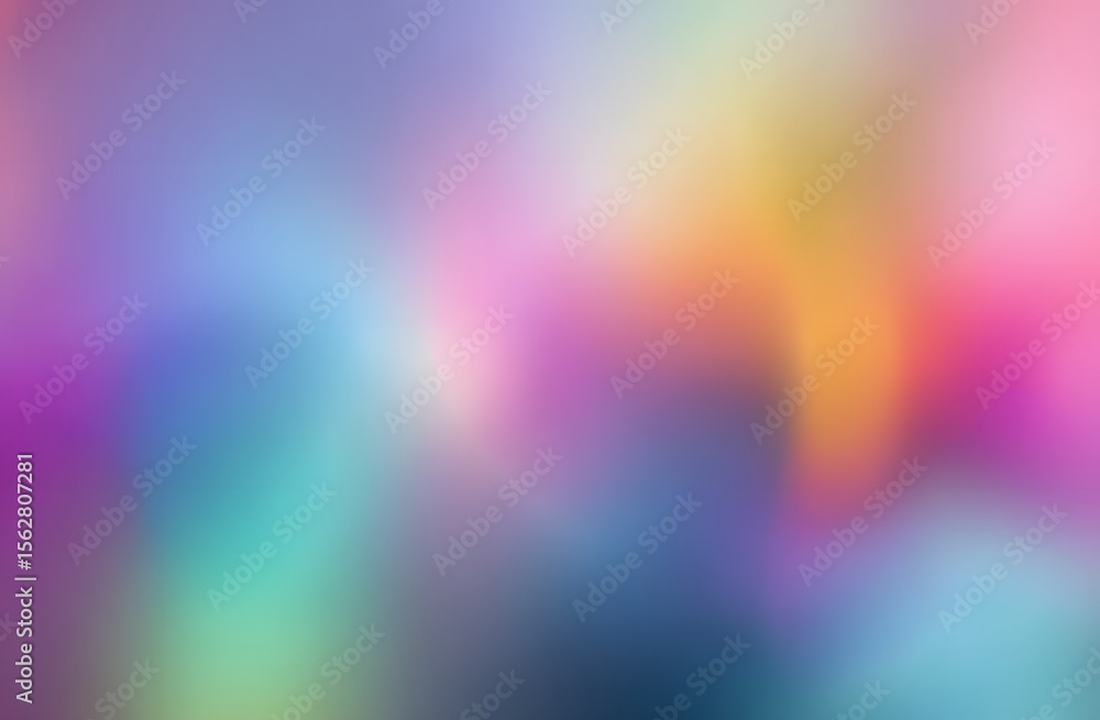 Poster abstract blurred gradient background in shades of green and blue, a minimalistic vector design for p