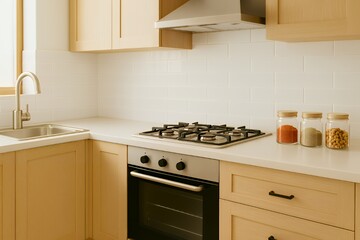 modern kitchen interior