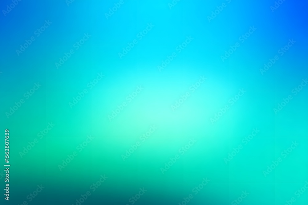 Poster abstract blurred gradient background in shades of green and blue, a minimalistic vector design for p