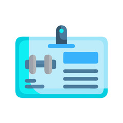  Effective Gym Membership Card for Fitness Access. Design of Fitness and Gym Icons.