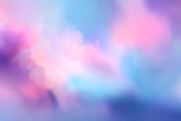 
Blurred background in pastel colors, pink, blue, and purple.