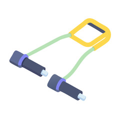  Adjustable Sprint Training Resistance Band for Optimal Speed. Design of Fitness and Gym Icons.