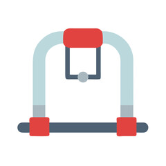  Versatile Magnetic Resistance Trainer Icon. Design of Fitness and Gym Icons.