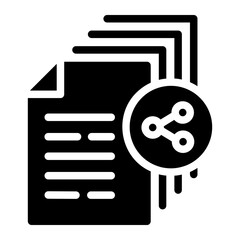 document collaboration icon