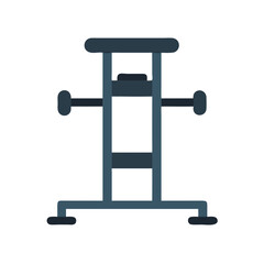  Full-Body Resistance Training Tower for Versatile Workouts. Design of Fitness and Gym Icons.