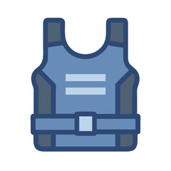  Dynamic Weighted Sprint Training Vest. Design of Fitness and Gym Icons.