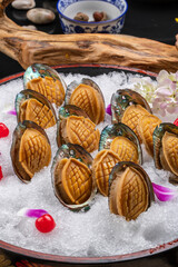Fresh small abalone