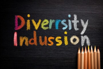 Handwriting text writing Diversity And Inclusion. Conceptual photo range huanalysis difference includes race ethnicity gender. High quality