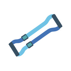  Fitness Stretching Strap Icon for Enhanced Flexibility. Design of Fitness and Gym Icons.