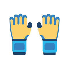 Obraz premium Fitness Weighted Hand Sleeves Icon for Workouts. Design of Fitness and Gym Icons.