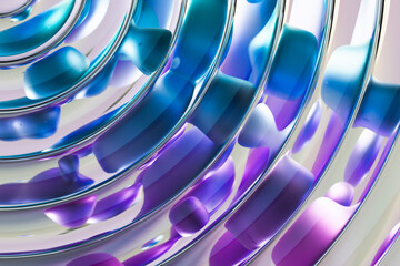 Gradient Minimal Fluidity 3D Background