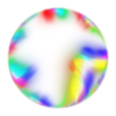 Prism Sphere with Transparent Background for Screen Mode Use
