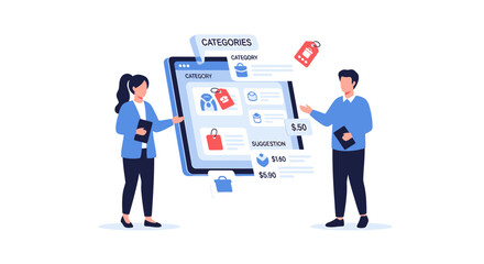 Online Shopping Platform Presentation by Business Team