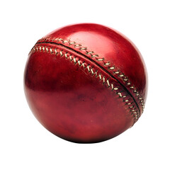 Cricket Ball, isolated on white background