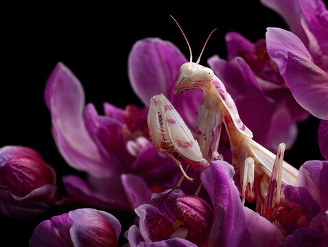 Orchid Mantis in Bloom