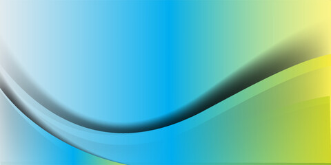 PrintVector background with place for text, green banner. vector