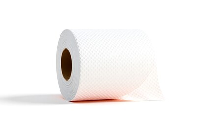 Soft White Toilet Paper Roll Clean Bathroom Hygiene