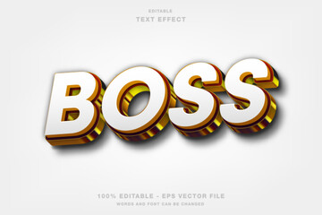 Golden Elegance 3D Text Effect - Editable Vector Style