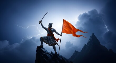 Chhatrapati shivaji maharaj, hindu warrior king, maratha empire founder