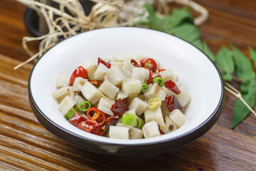 Hunan Spicy Fried Lotus Root