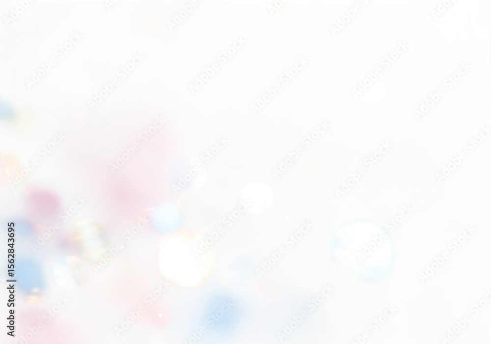 Poster soft bokeh lights create an abstract background with blurred colors and a dreamy, elegant texture is
