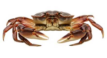Majestic Dungeness Crab: A Close-Up View of this Ocean Delicacy