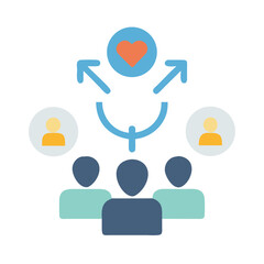 Social Network connections and communication within a work team