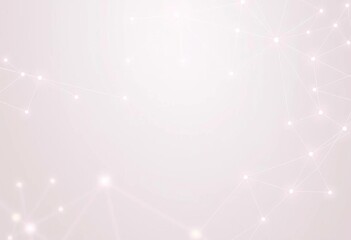 Abstract white background with vibrant, interconnected nodes and lines forming a dynamic technological network,  circuit,  binary