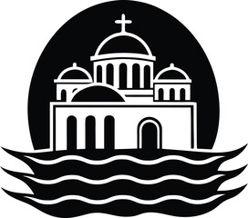 Church Dome Icon Vector