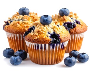 Blueberry Muffin with Crumb Topping