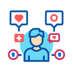 Online engagement metrics for business social media interactions