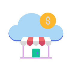 Cloud storefront for online shopping or internet commerce