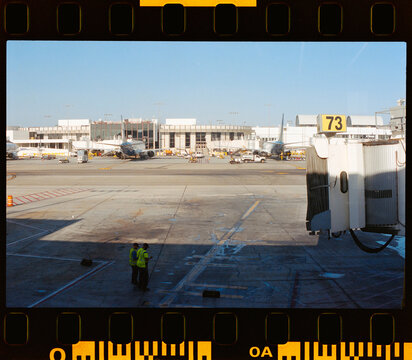 Airport Tarmac on Film 