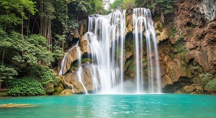 waterfall in the forest