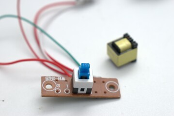 High-resolution product photography of electronic components including PCB boards, LED modules, and...