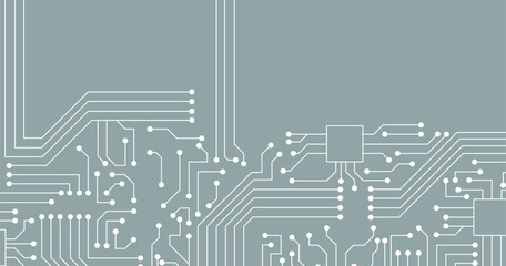 Circuit Board texture Background, seamless pattern. 